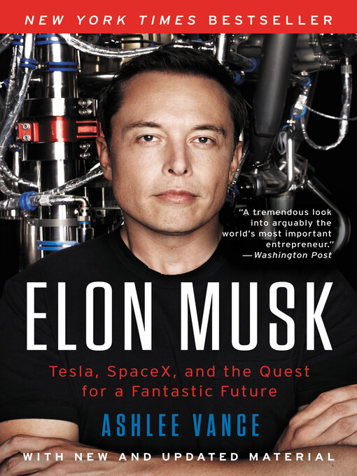 Ashlee Vance创作的Elon Musk作品的详细信息 - 需进入等候名单